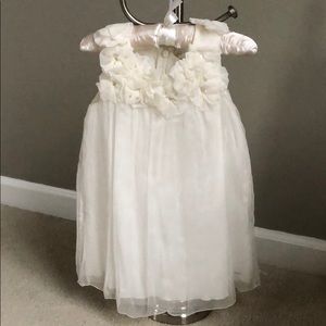 Chloe toddler chiffon dress - cream